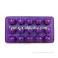 apple shaped silicone mini cake mould